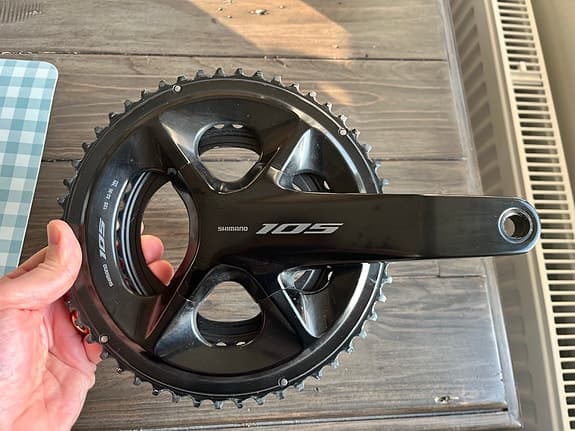 4iiii Precision 3 105 R7000 Effektmäter 170 mm + Shimano 105 vevparti 52/36T