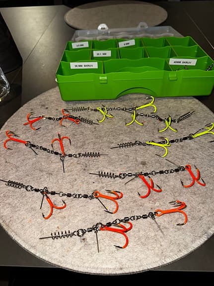 Fiskedrag, Stingers till Gäddbeten