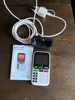 Lättanvänd mobiltelefon Doro Leva X10