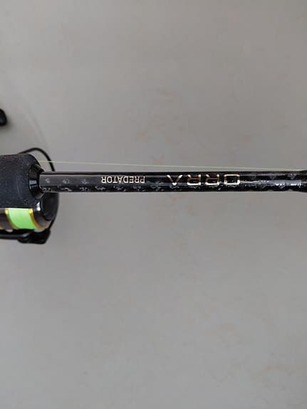 Abborrekombo medium hard. Abu-spö och Penn-rulle