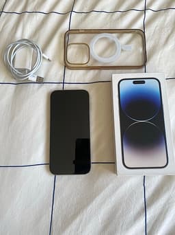 Apple iPhone 14 Pro mobiltelefon 128 GB vit