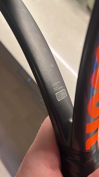 Wilson burn 100LS tennisracket