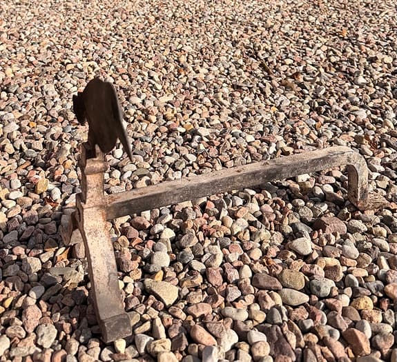 Eldkråka till öppen spis