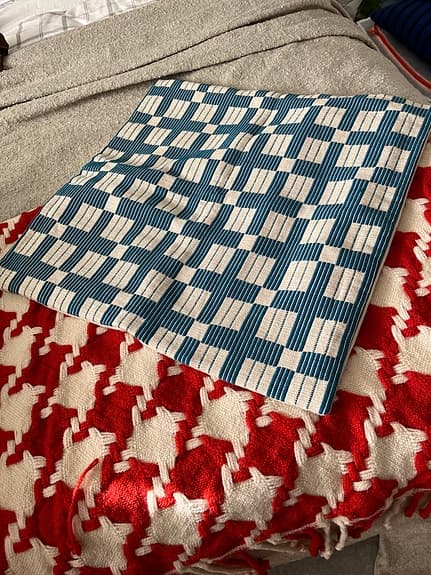 Ceannis kuddfodral/kudde Aqua 50x50 Nytt!