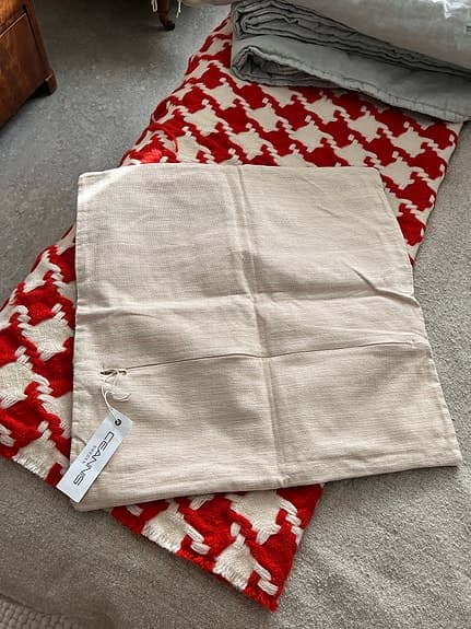 Ceannis kuddfodral/kudde Aqua 50x50 Nytt!