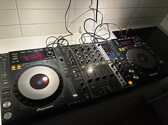 Komplett Pioneer DJ-set (CDJ850k+DJM750k)