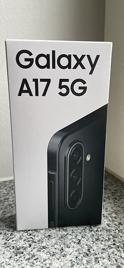 Samsung Galaxy A17 5G smartphone 128 GB svart