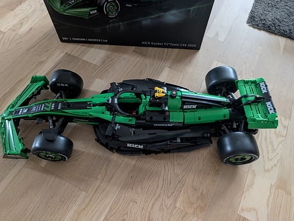 Byggblocksbil Kick Sauber F1