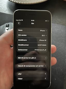 Apple iPhone SE (2-3 gen) mobiltelefon 64 GB vit