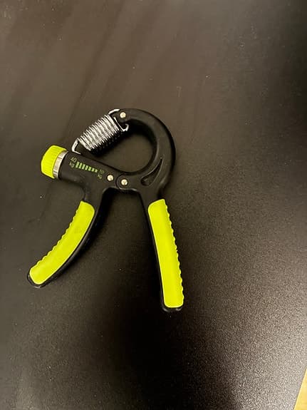 Handtränare justerbart motstånd svart/gul