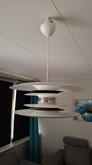 Belid Diablo lampa – stilren skandinavisk design oxidgrå 50cm