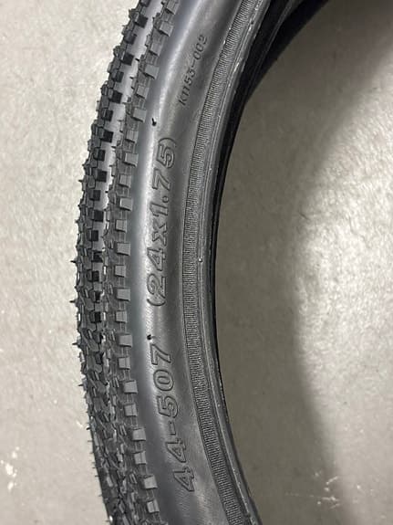 Bicycle Tires 26" Schwalbe Studded (Winter) & 24" Kenda Standard (Summer)