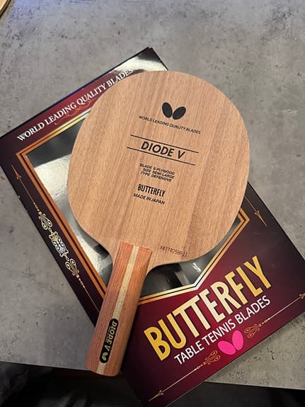 Butterfly Diode V bordtennisstomme