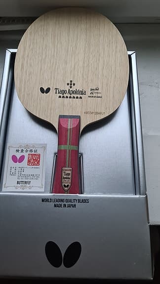 Butterfly Tiago Apolonia ZLC-FL bordtennisracket trä