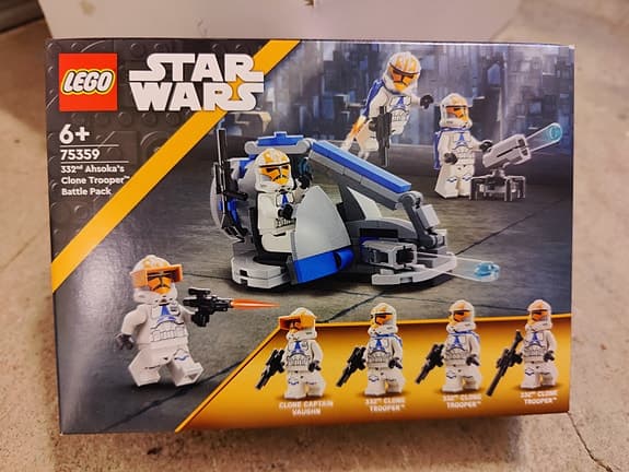 75359 LEGO Star Wars The Clone Wars 332nd Ahsoka's Clone Trooper Battle Pack