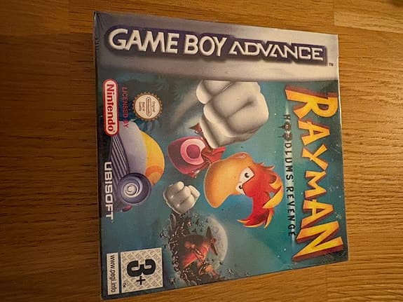 Rayman Hoodlum’s Revenge Game Boy inplastat