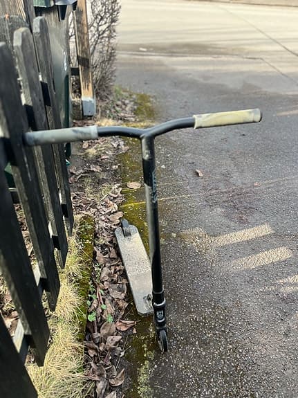 MGP sparkcykel svart