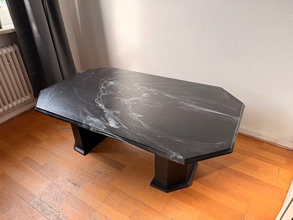 Soffbord i marmorino