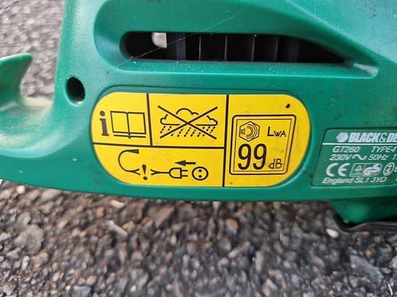 Häcksax Black & Decker GT260 51cm