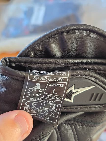 Alpinestars SP GP Pro Gloves Helt Nya Large