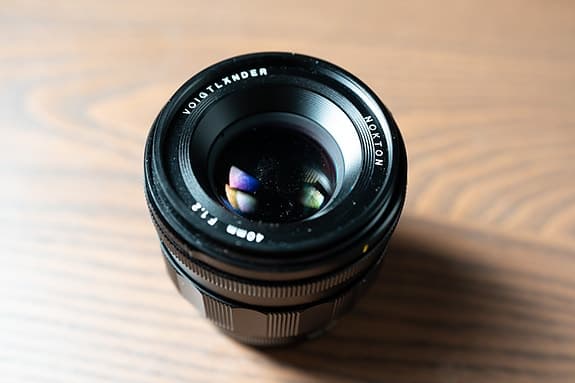 Voigtländer Nokton 40mm f/1.2 för Sony E Mount