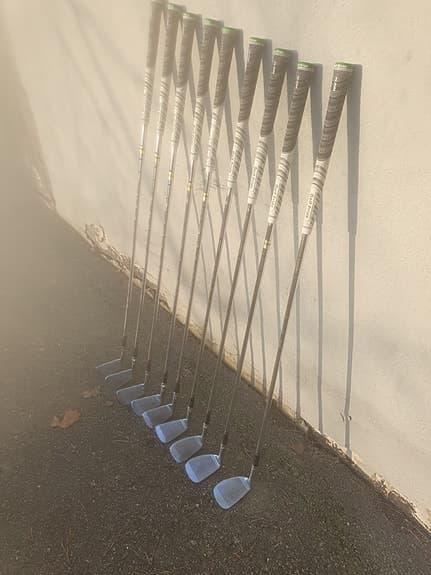 Arnold Palmer Golfset järnklubbor stål skaft