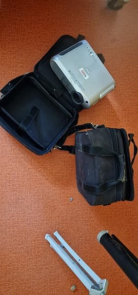 Projektorer och skärm