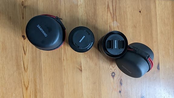 Samyang 35 AF 2.8/FE och 24 AF 2.8 /FE