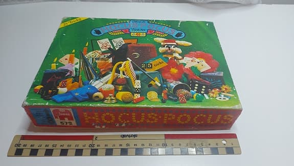 Vintage Jumbo Hocus Pocus Show Magic Set 1981 Nr 572 Retro Trollset Komplett