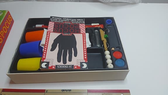 Vintage Jumbo Hocus Pocus Show Magic Set 1981 Nr 572 Retro Trollset Komplett