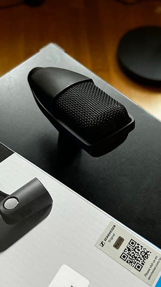 Sennheiser MD 421 Kompakt - dynamisk mikrofon, svart