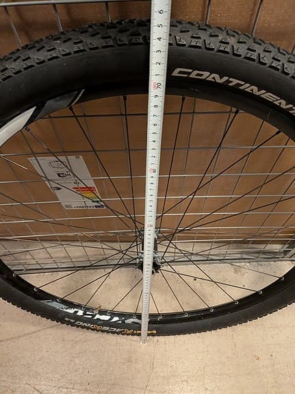 GIANT-fälg med Continental Race King däck, 29"