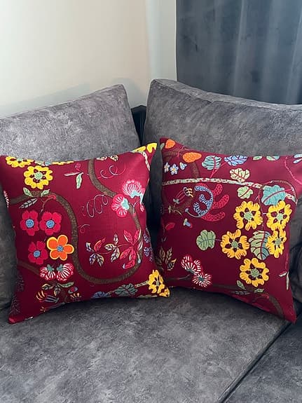 2st. Kuddfodral/ Tyg Från Svenskt Tenn/ Josef Frank/ Baranquilla