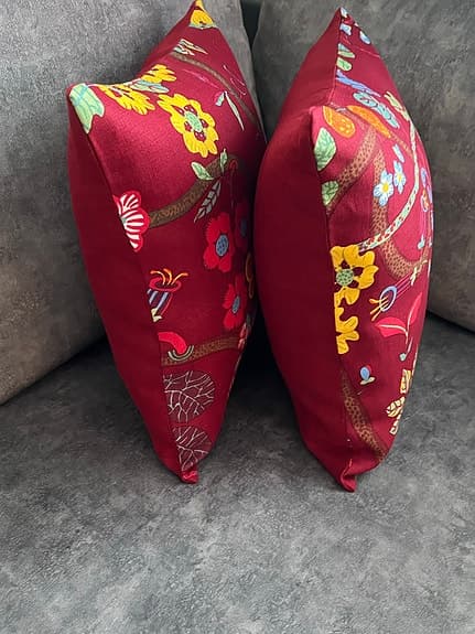 2st. Kuddfodral/ Tyg Från Svenskt Tenn/ Josef Frank/ Baranquilla