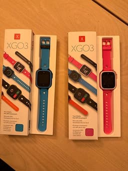 Xplora XGO3 smartklocka barn blå och rosa
