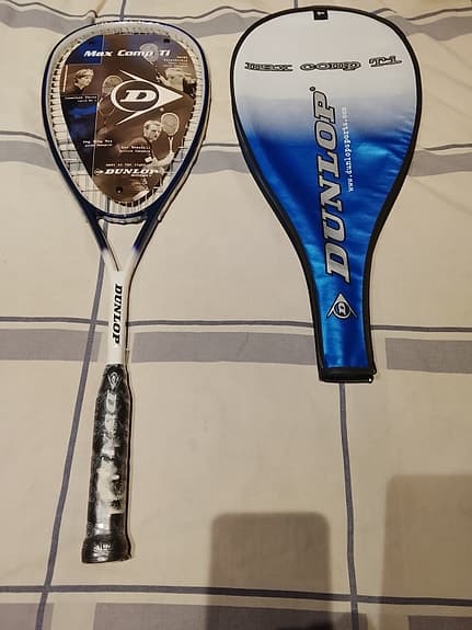 Dunlop squashracket med fodral