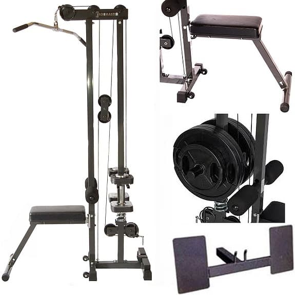 Iron Master Latsdrag / Ryggresare  /  Situpsbänk / Swissbar