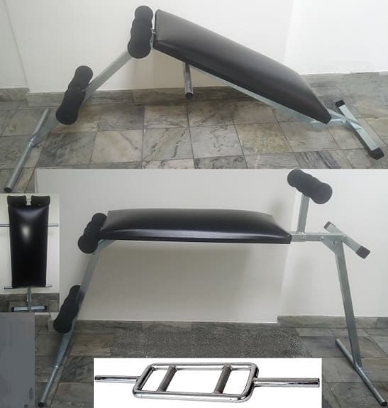 Iron Master Latsdrag / Ryggresare  /  Situpsbänk / Swissbar