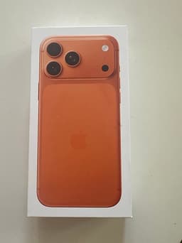 Apple iPhone 17, orange, 256 GB