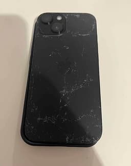 Apple iPhone 15 smartphone 128 GB svart