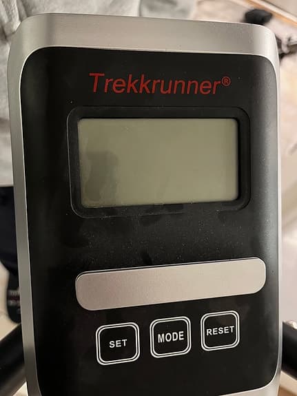 Trekkrunner crosstrainer vit/svart