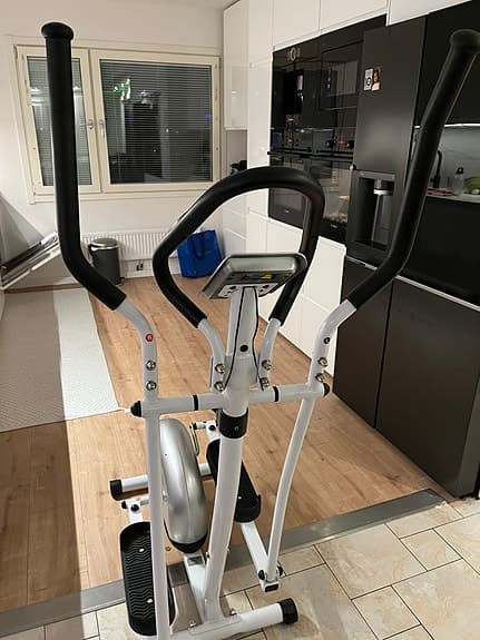 Trekkrunner crosstrainer vit/svart