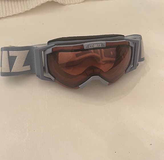 Bliz skidglasögon blå med orange lins