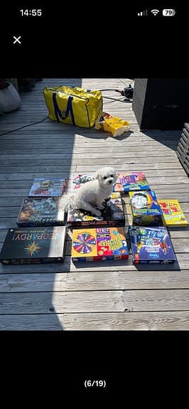 Stort paket med barnleksaker, spel och ryggsäckar – allt på bilderna!