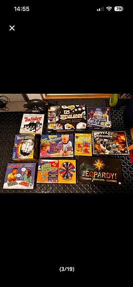 Stort paket med barnleksaker, spel och ryggsäckar – allt på bilderna!