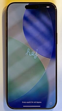 iPhone 16 Pro Max 256GB Black Titanium i mycket fint skick.