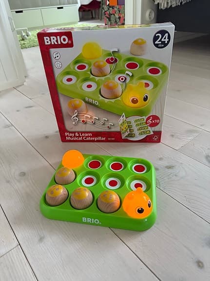 BRIO Play & Learn Musical Caterpillar leksak