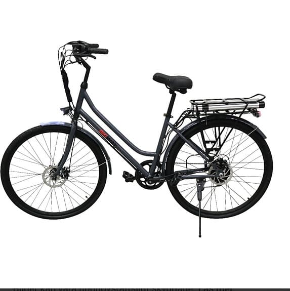 Elcykel unisex 28" ramstorlek L svart
