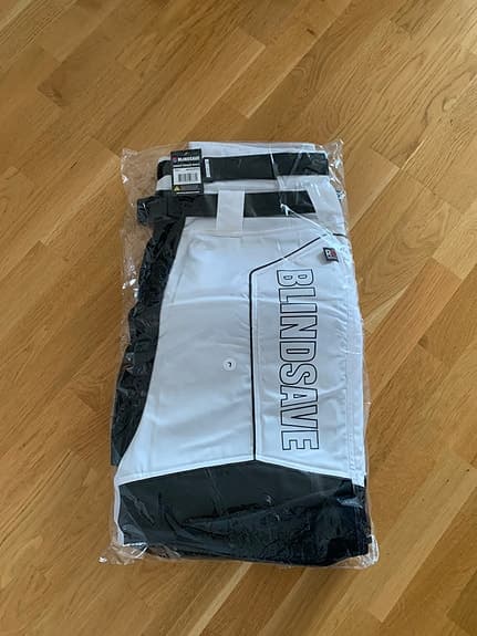 Blindsave målvaktsbyxa innebandy vit/svart