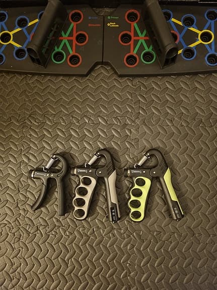 Grepptränare / Handtränare 3 pack med inbyggd räknare.